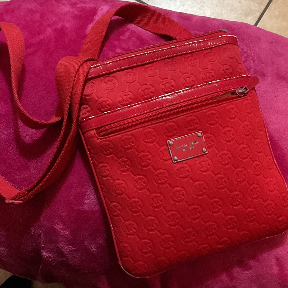 Red Crossbody Bag